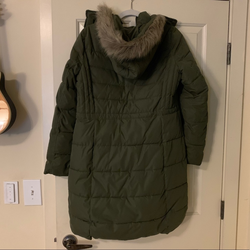Green, Merona ,Long & Puffy Jacket